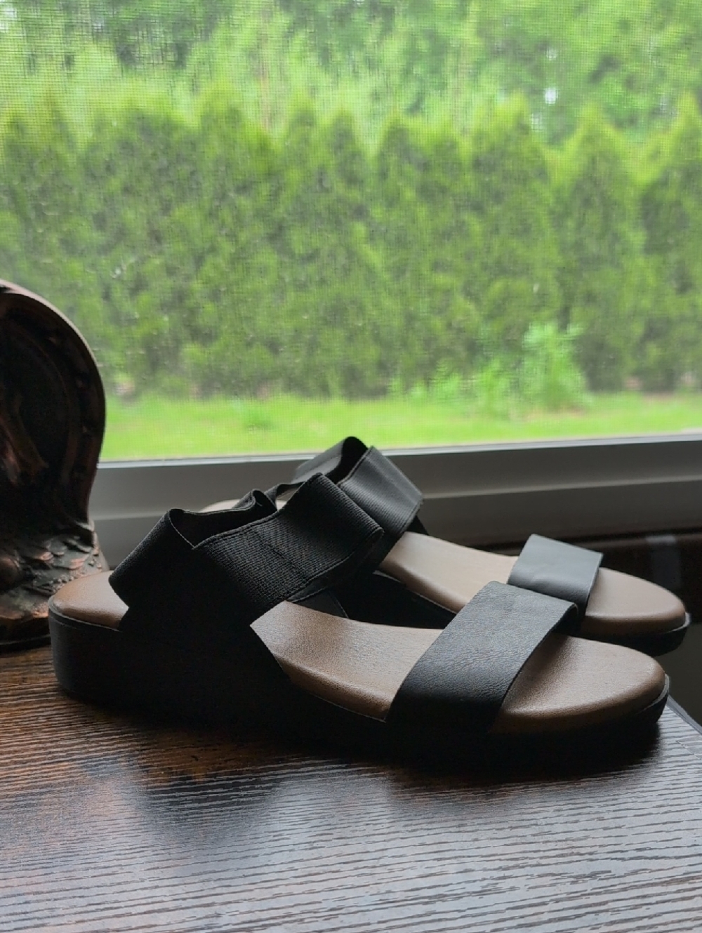 Black Strappy  Sandals